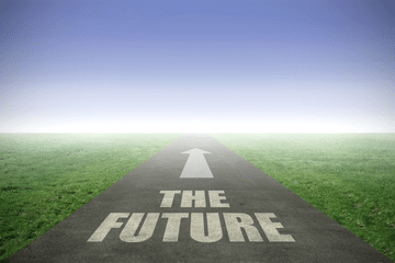 若手ビジネスパーソンが将来に目を向けて立ち止まっている。自分のキャリアを見つめ直している様子。第2新卒のキャリア転機を象徴するイメージ。